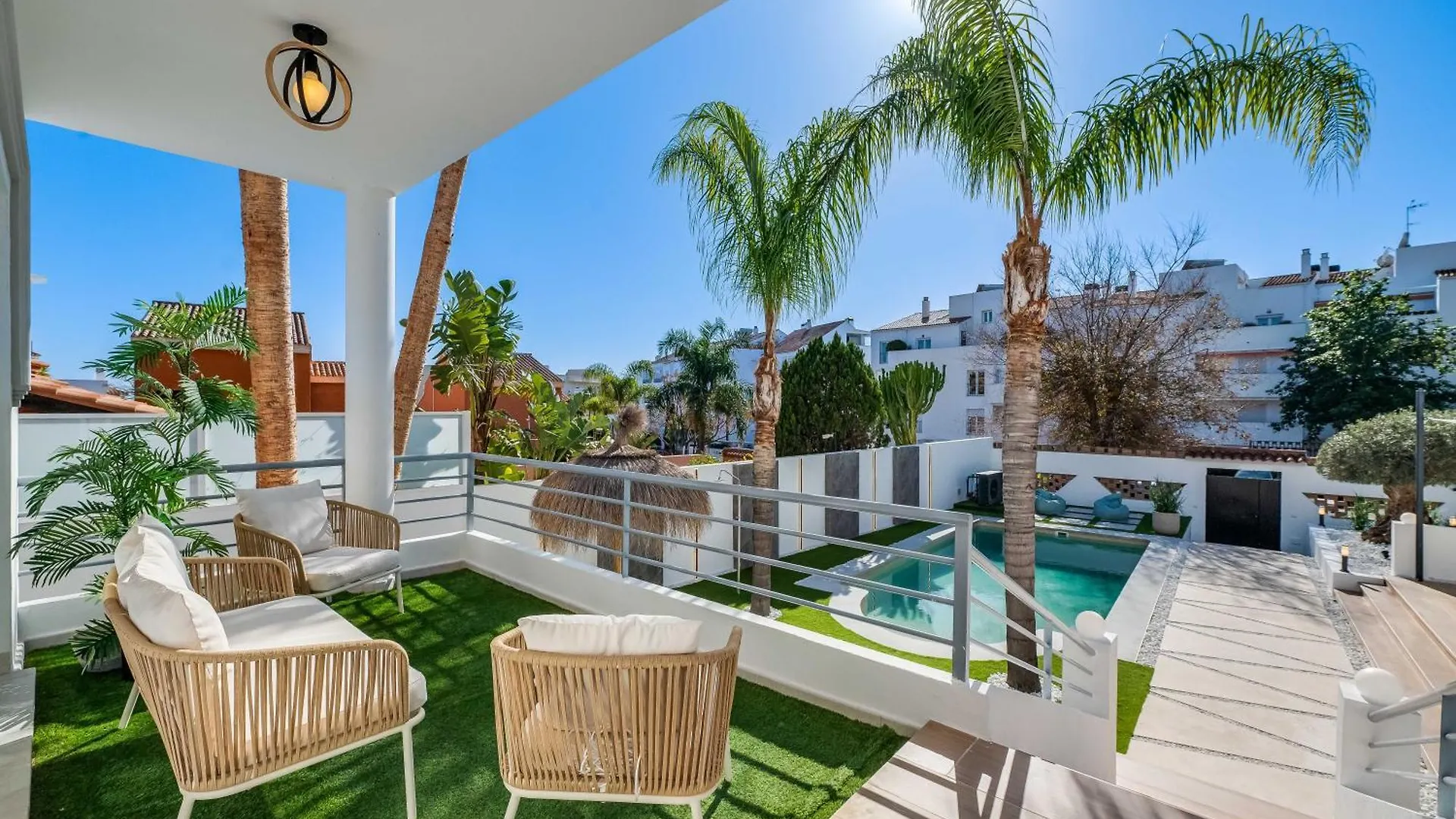 Vacation Marbella: Sunny Camelia Villa with Heated Pool and Cinema Benalmadena 0*,  Spain